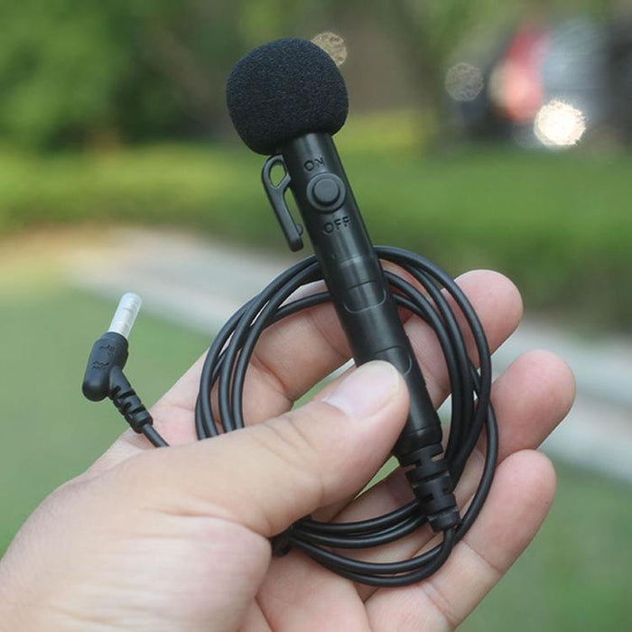 3.5Mm Neck-Mounted Microphone With Lanyard 1M Length
