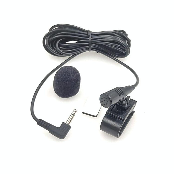 3M Stick-On Lavalier Mono Microphone For Car Gps / Bluetooth Audio Dvd 90° 2.5Mm Jack