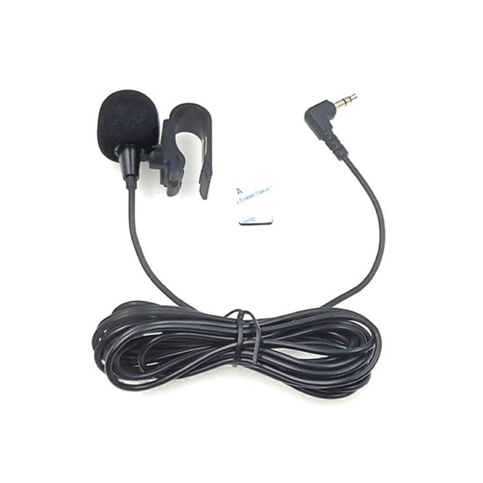 3M Lavalier Microphone For Car Gps / Bluetooth Audio 90° 2.5Mm Jack Stick-On / Clip-On
