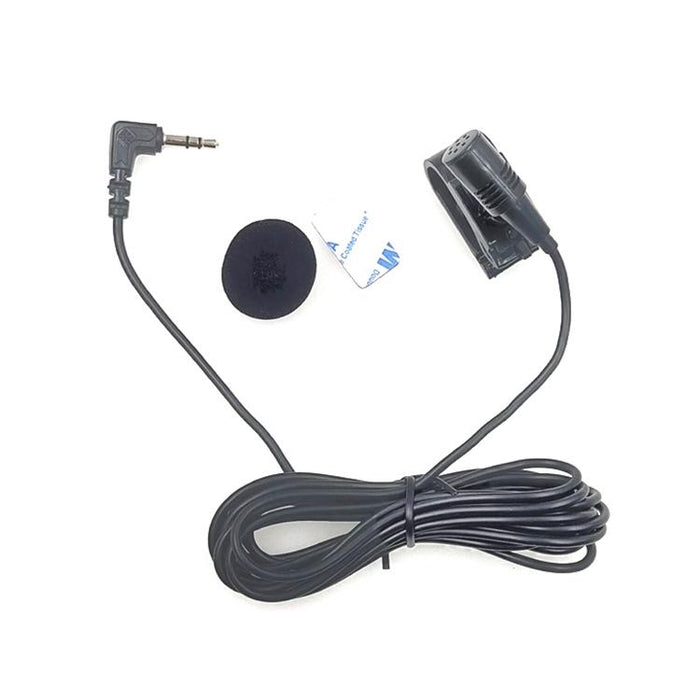 3M Lavalier Microphone For Car Gps / Bluetooth Audio 90° 2.5Mm Jack Stick-On / Clip-On