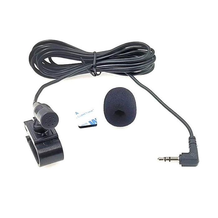 3M Lavalier Microphone For Car Gps / Bluetooth Audio 90° 2.5Mm Jack Stick-On / Clip-On