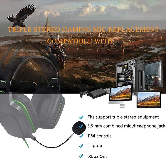 19Cm Stereo Gaming Headset With Live Microphone