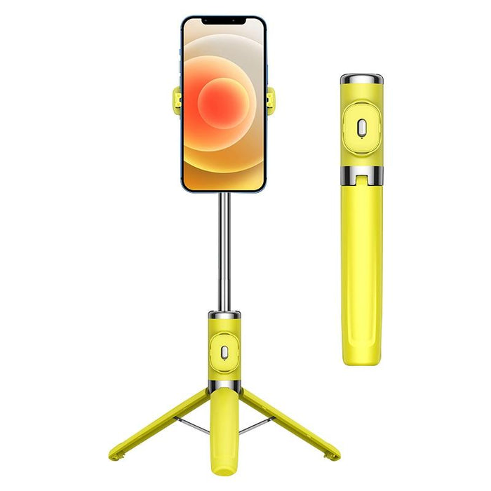 Bluetooth Remote Control Tripod Selfie Stick