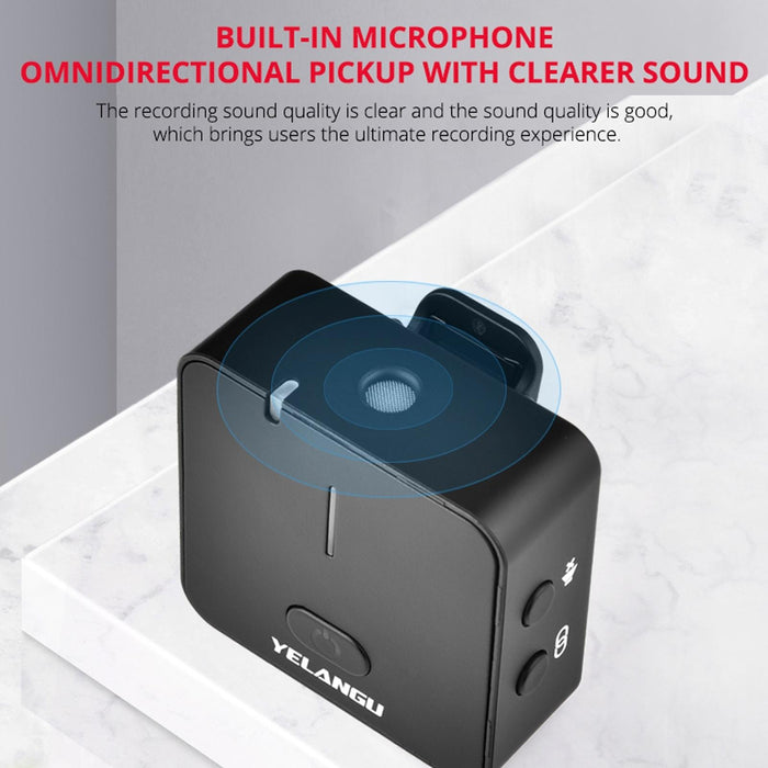 2.4G Wireless Camera Microphone Set For Live Interviews
