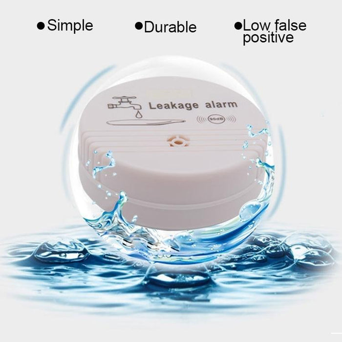 360 Degrees Water Leak Detector Sensor 85Db Volume Water Leakage Alarm For Home Kitchen Toilet Floor