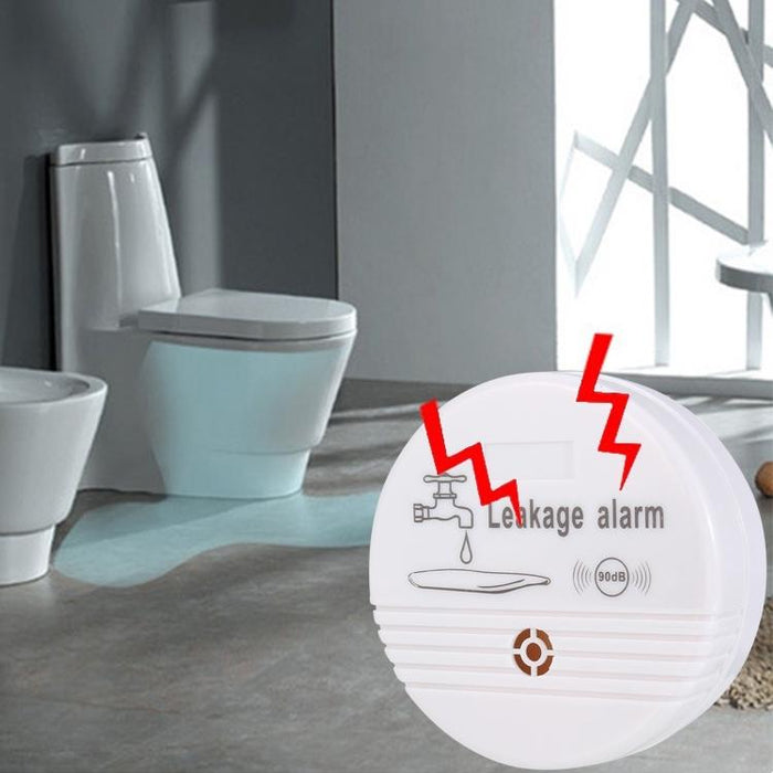 360 Degrees Water Leak Detector Sensor 85Db Volume Water Leakage Alarm For Home Kitchen Toilet Floor