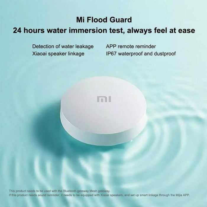 Wireless Bluetooth Flood Guard Intelligently Detects Water Leakage