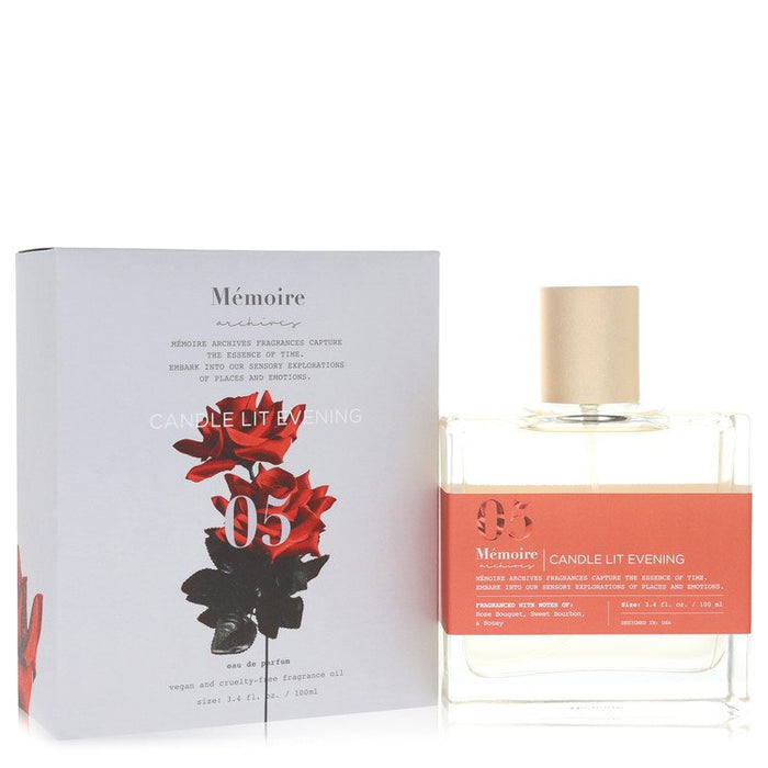 Memoire Archives Candle Lit Evening Eau De Parfum Spray By Memoire Archives For Women-100 Ml