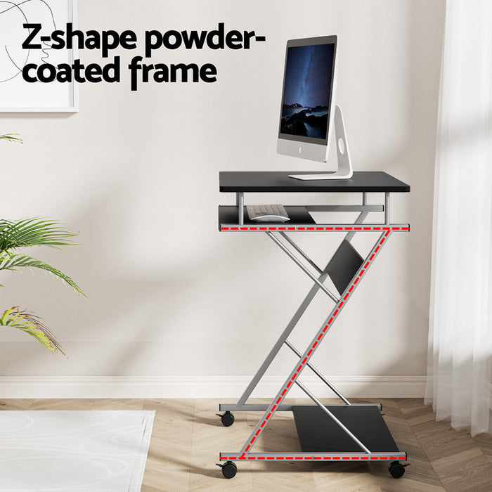 Office Chair & Desk Set With Keyboard Shelf