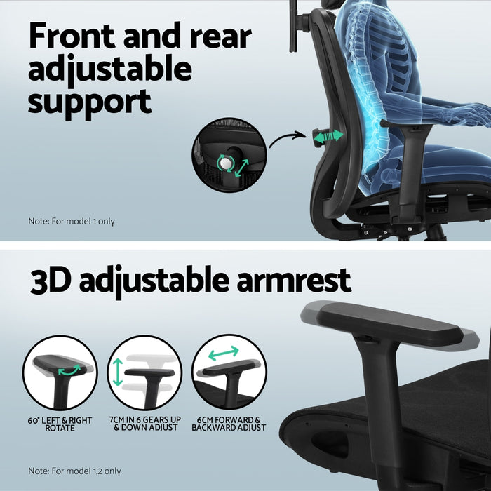 Computer Desk L-Shape Corner Desks Ergonomic Office Chair Mesh Chairs