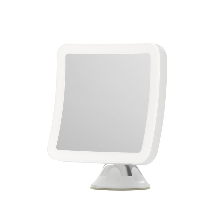 Makeup Mirror 10X Magnification Led Light Adjustable Rotation Cordless Suction Cup