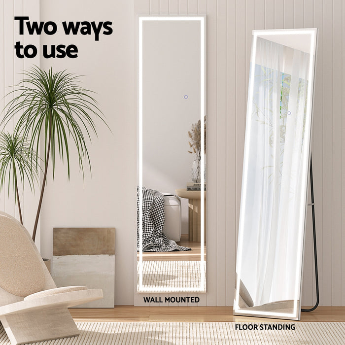 Full-Length Floor Wall Mirrors Led Light