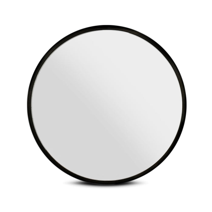 2 Wall Mirror Makeup 90cm Home Decor Framed Mirrors Bathroom Round Black