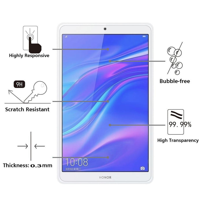 For Huawei Honor Tab 5 9H Surface Hardness 8 Inches Anti-Fingerprint Explosion-Proof Tempered Glass Film