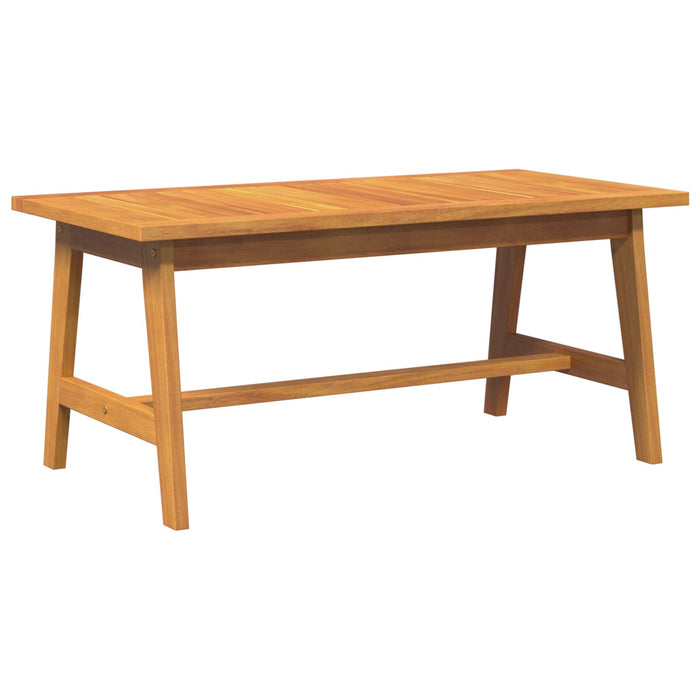 Coffee Table 90X45X40 Cm Solid Wood Acacia Aoblapt