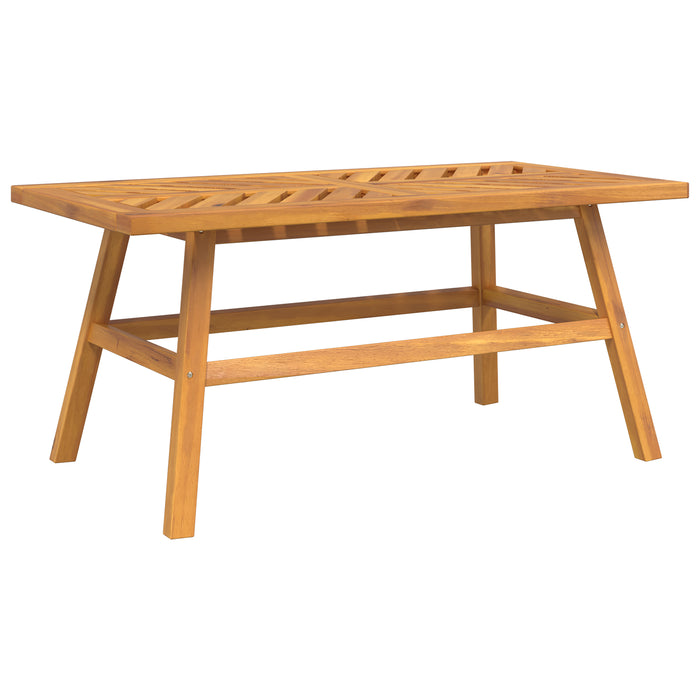 3 Piece Garden Lounge Set Solid Wood Acacia Topaoto