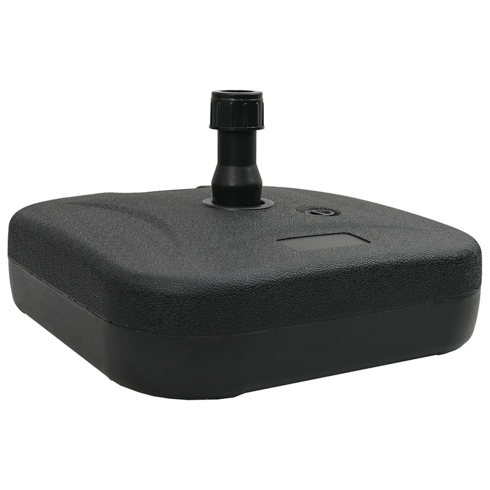 Outdoor Parasol Base - 28 Kg Of Sand Or 24 L Of Water Axbblkxn