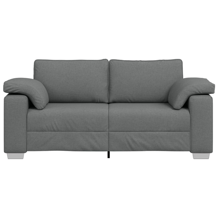 Loveseat Sofa In Dark Grey, 140 Cm Fabric Aobpxxn
