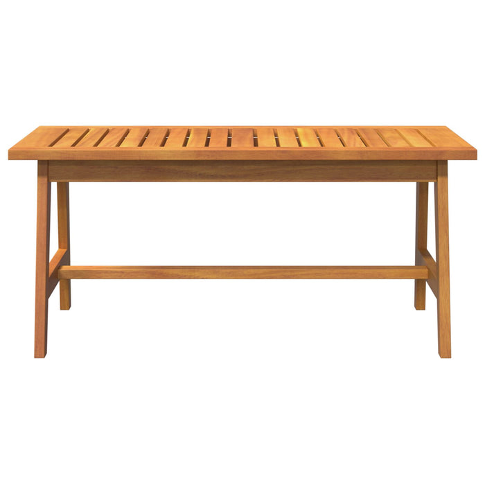 Coffee Table 90X45X40 Cm Solid Wood Acacia Aoblapt