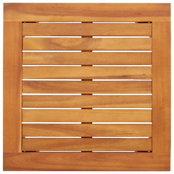 3 Piece Garden Bistro Set With Cushions Solid Wood Acacia Aoblpii