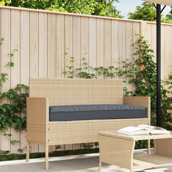 Outdoor Cushion Anthracite Polyester Standard Removable Covers Axbbolkn