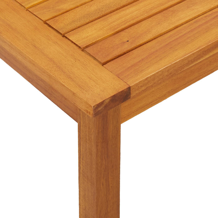 Coffee Table 75X40X38 Cm Solid Wood Acacia Aoblalt