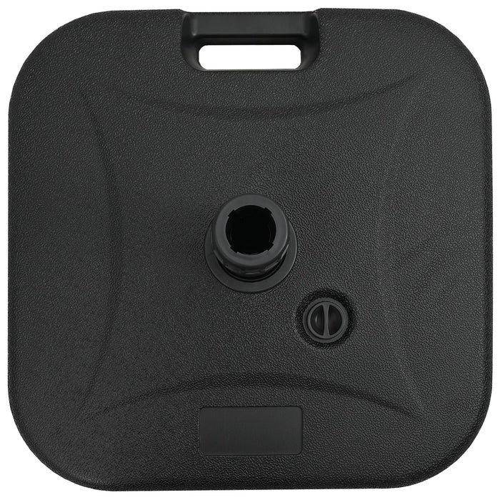 Outdoor Parasol Base - 28 Kg Of Sand Or 24 L Of Water Axbblkxn