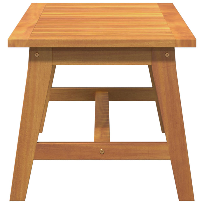 Coffee Table 90X45X40 Cm Solid Wood Acacia Aoblapt