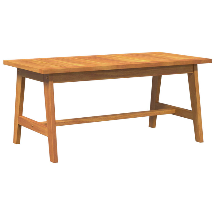 Coffee Table 90X45X40 Cm Solid Wood Acacia Aoblapt