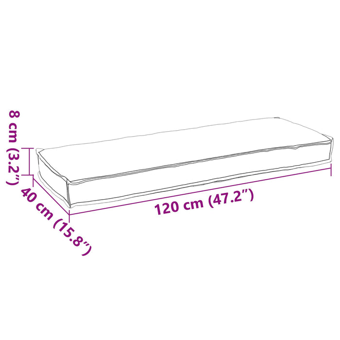 Outdoor Cushion Anthracite Polyester Standard Removable Covers Axbbolkn