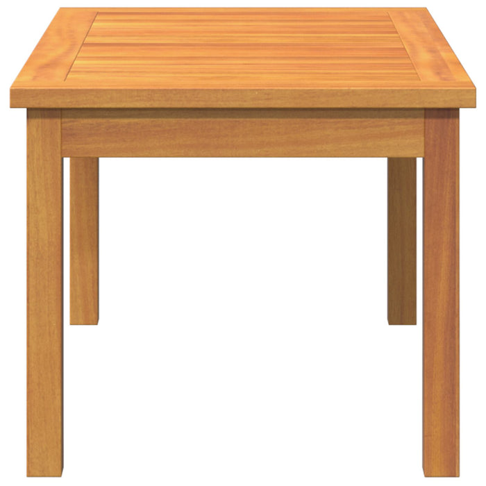 Coffee Table 75X40X38 Cm Solid Wood Acacia Aoblalt
