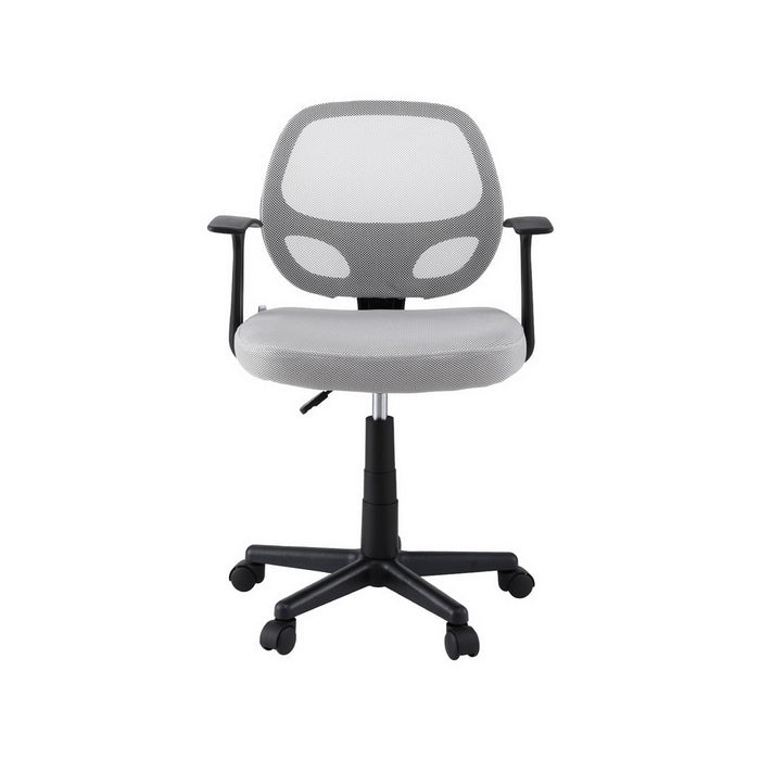 Mesh Office Chair Computer Gaming Desk Chairs Work Study Mid Back Grey