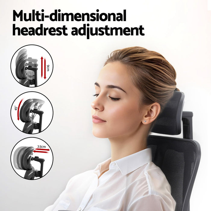 Ergonomic Mesh Office Chair Black