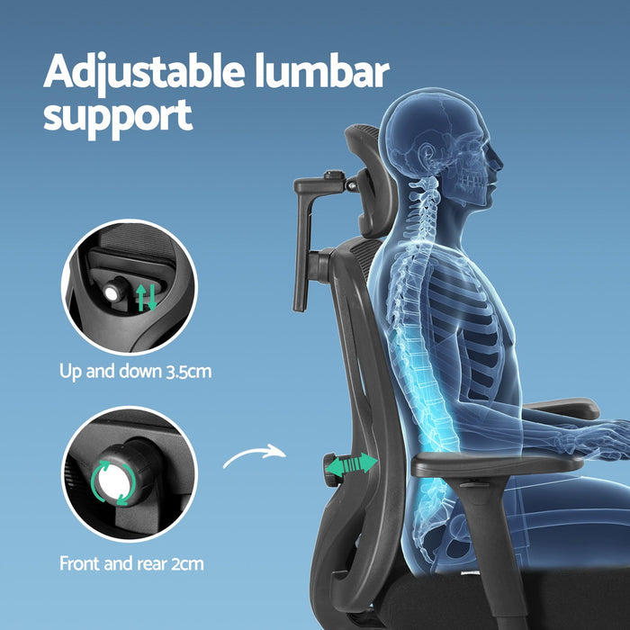 Ergonomic Mesh Office Chair Black