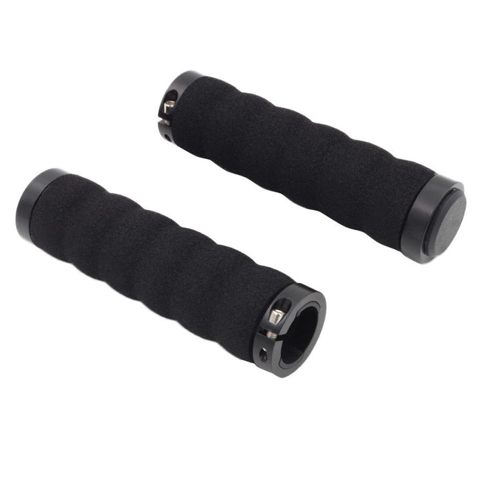 2-Pack Bike Lock-On Comfort Grips Black