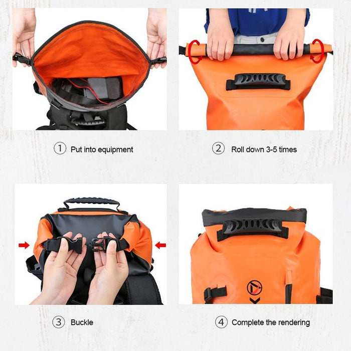 Waterproof Upstream Storage Shoulder Bag L For Mountaineering