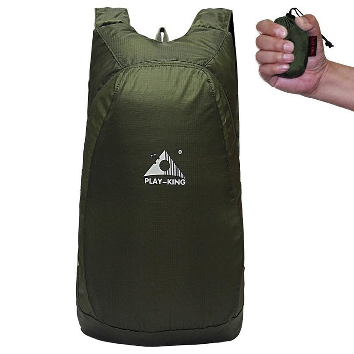 Ultralight Foldable Anti Splash Bag For Outdoor Climbing 20L Capacity Max Load 15Kg