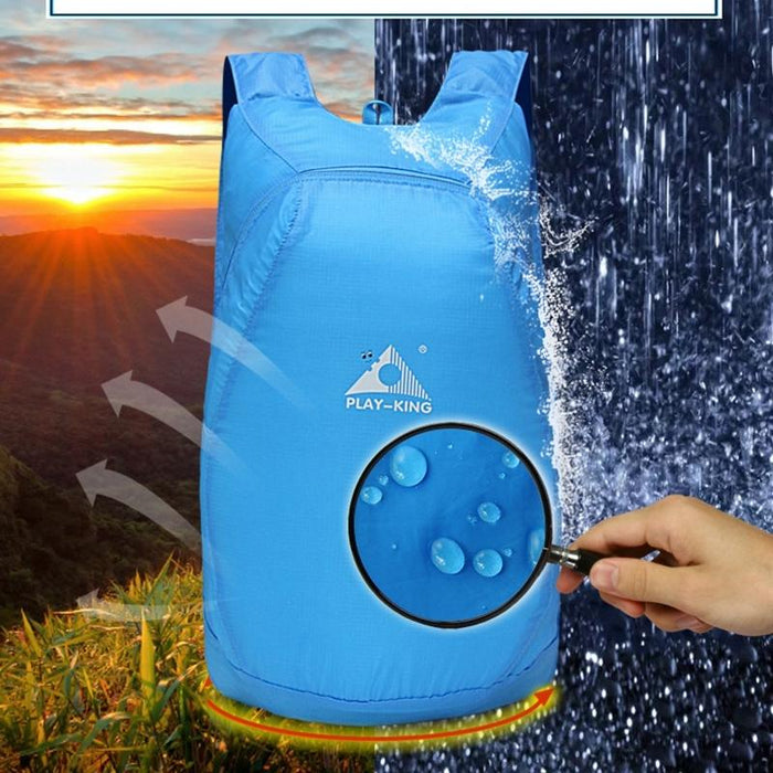 Ultralight Foldable Anti Splash Bag For Outdoor Climbing 20L Capacity Max Load 15Kg