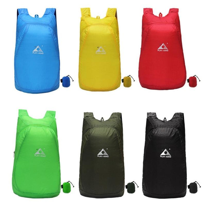 Ultralight Foldable Anti Splash Bag For Outdoor Climbing 20L Capacity Max Load 15Kg