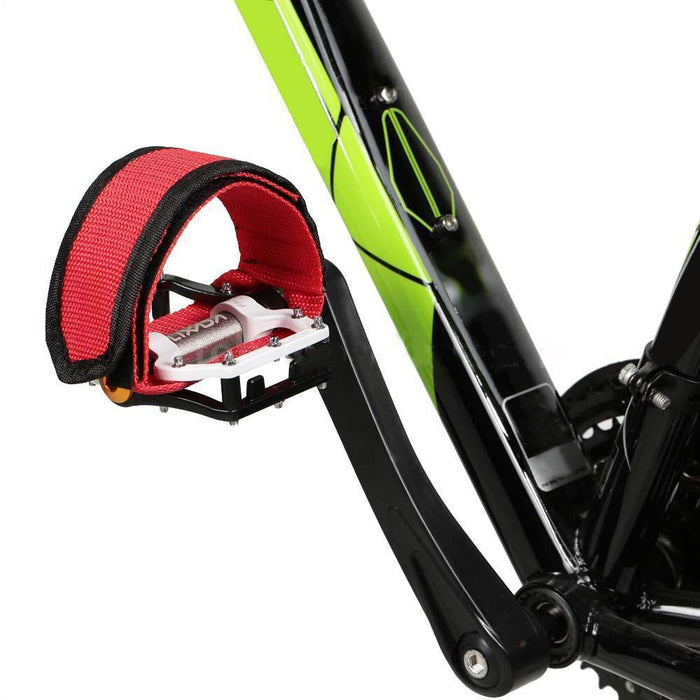 2-Piece Bike Pedal Straps With Anti-Slip Bands