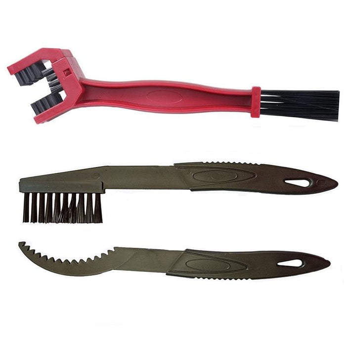 2-Piece Bike Chain Cleaning Brush Set