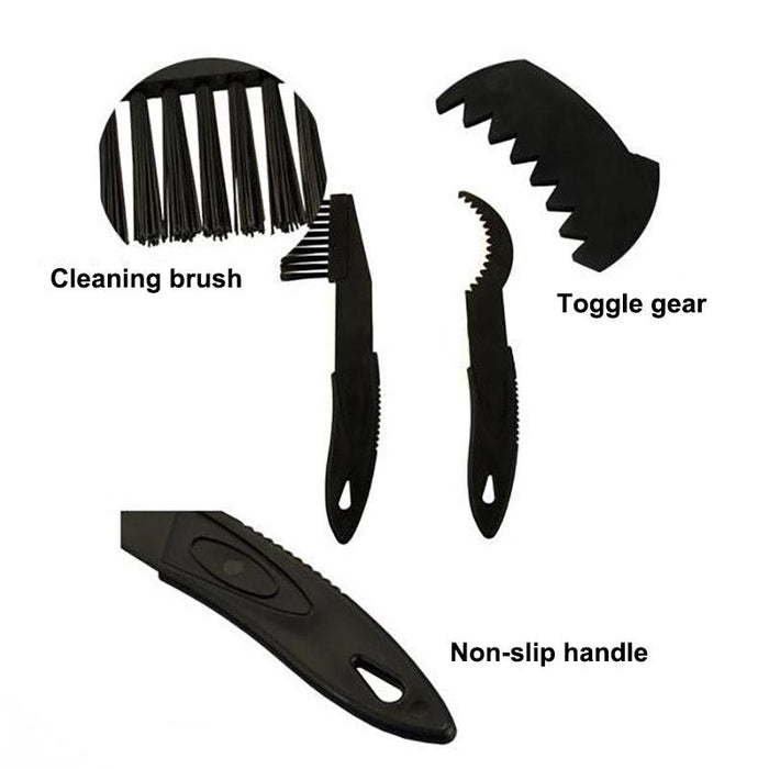 2-Piece Bike Chain Cleaning Brush Set