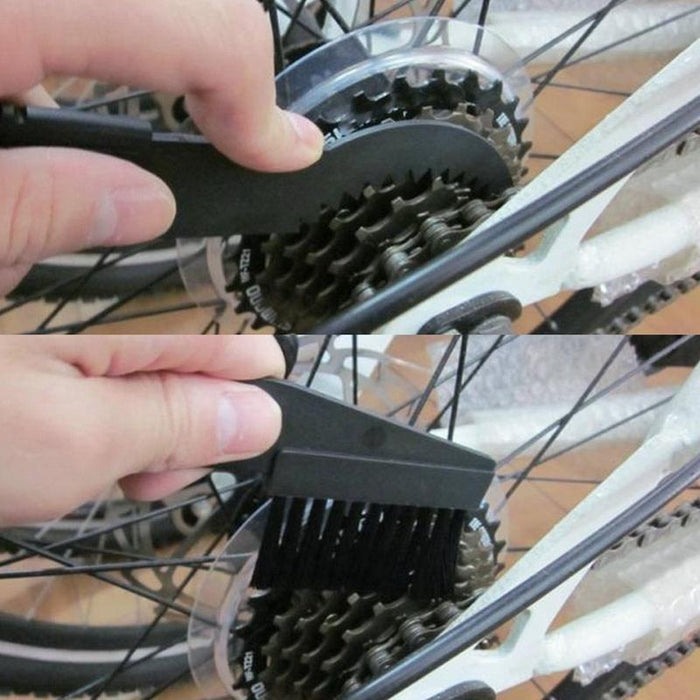 2-Piece Bike Chain Cleaning Brush Set