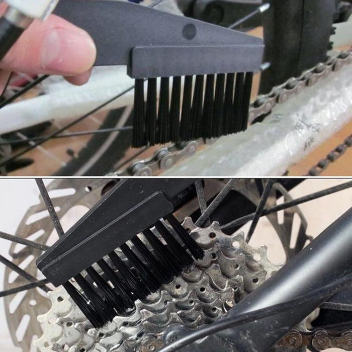 2-Piece Bike Chain Cleaning Brush Set
