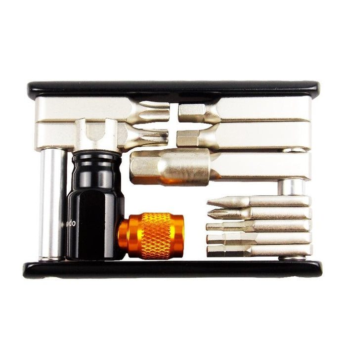 14-In-1 Folding Screwdriver & Wrench Tool Kit