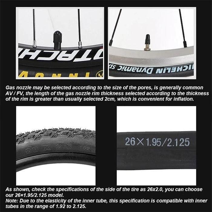 27.5X1.95 Butyl Pneumatic Mtb Inner Tube