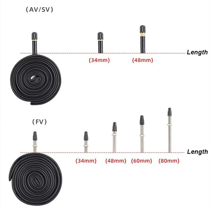 29 X 1.95 Fv Mountain Bike Inner Tube