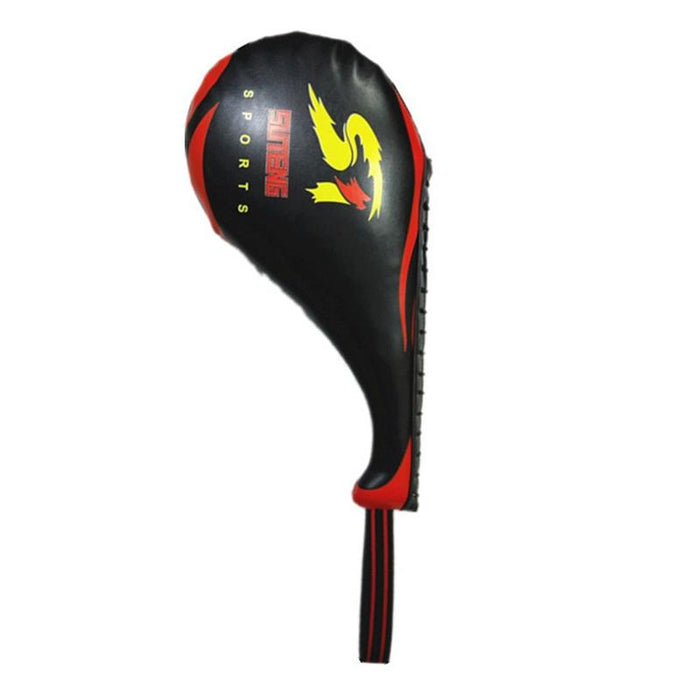 Pu Leather Boxing Double Leaf Target Chicken Leg Shape Trainer For Adults