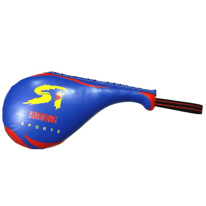 Pu Leather Boxing Double Leaf Target Chicken Leg Shape Trainer For Adults