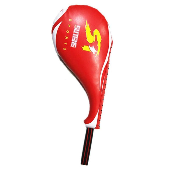 Pu Leather Boxing Double Leaf Target Chicken Leg Shape Trainer For Adults